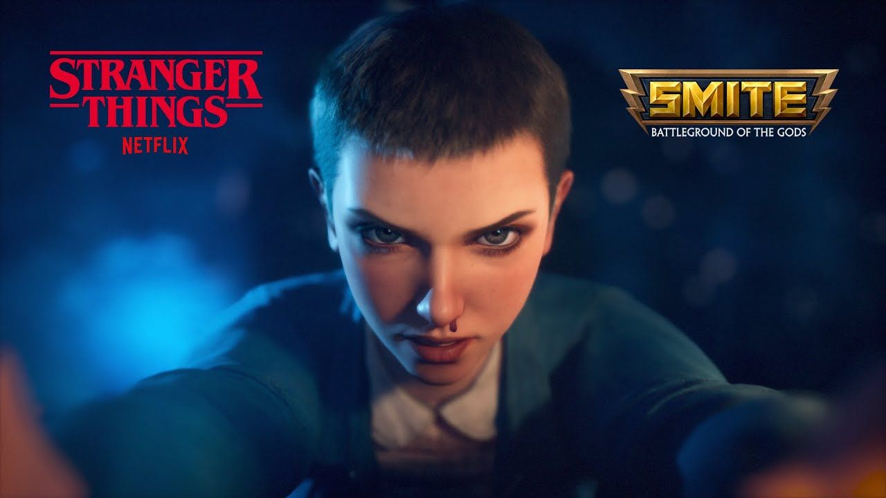 Smite And Stranger Things Cross Over For Next Month's Battle Pass