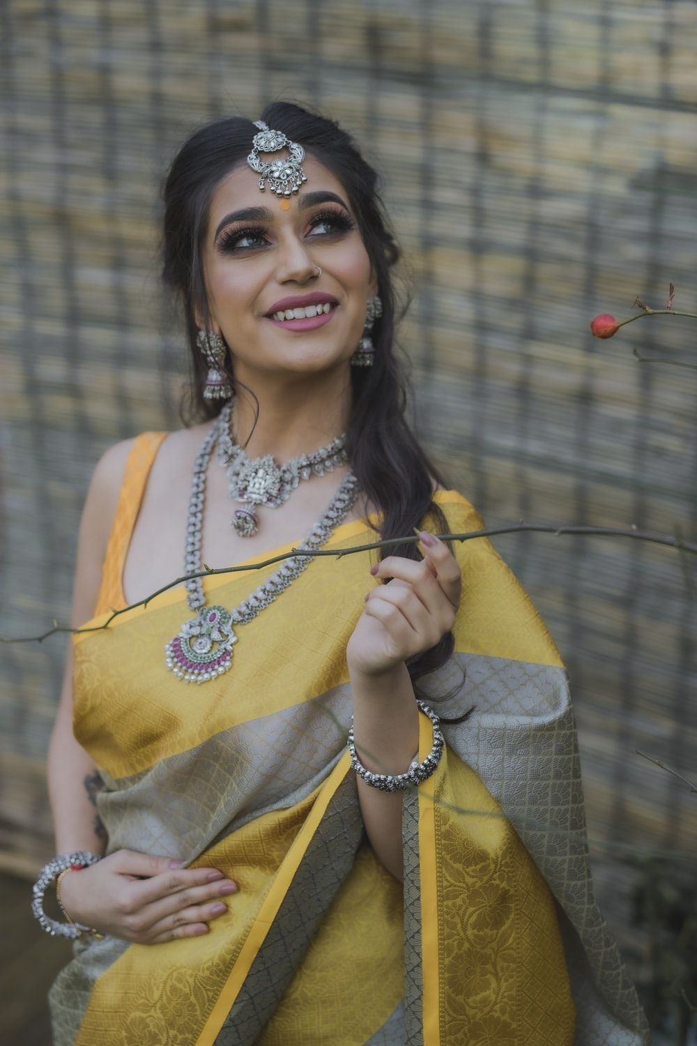 Indian Girl In Saree Picture. Download Free Image