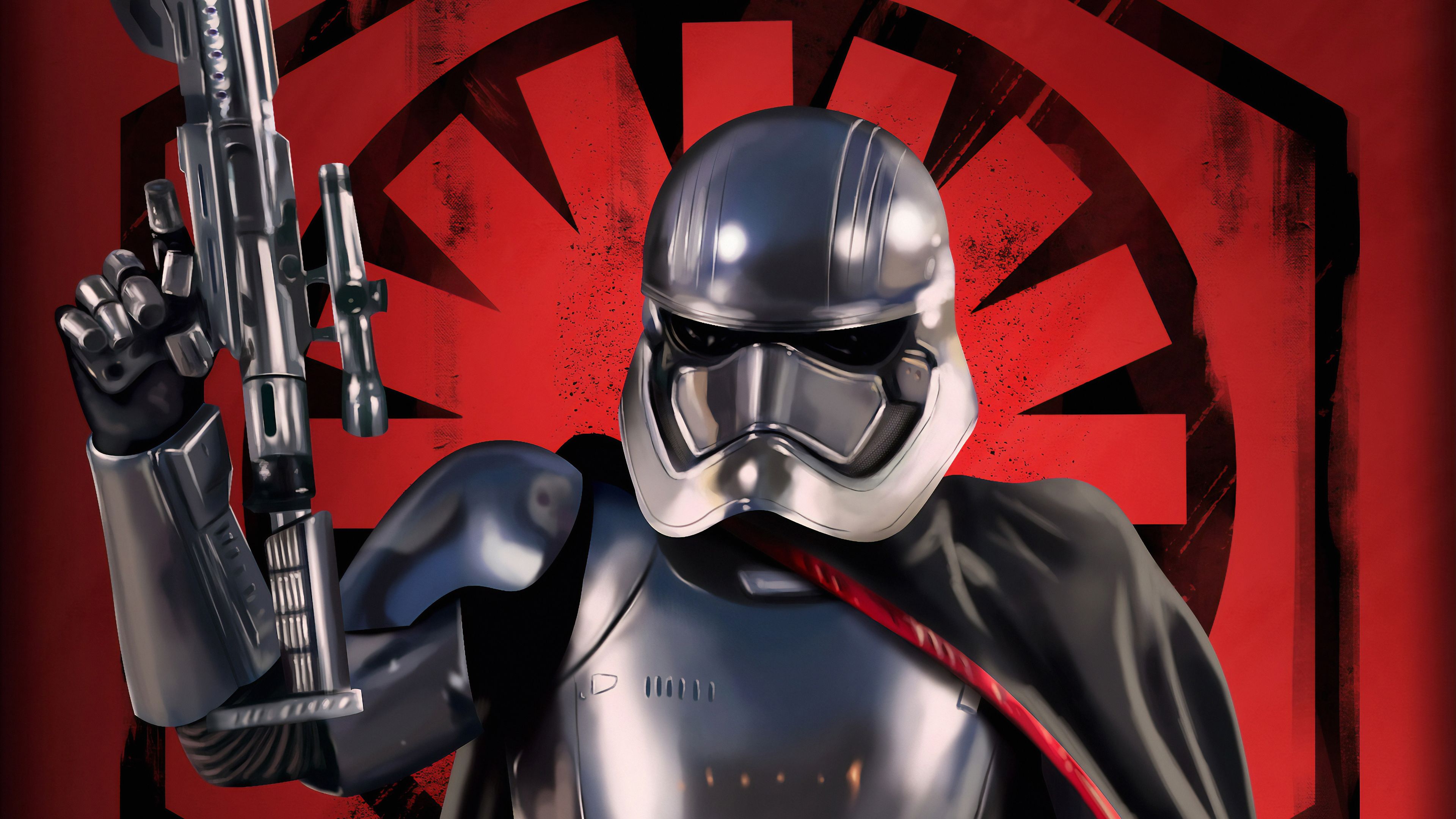 Captain Phasma Art 4k, HD Superheroes, 4k Wallpaper, Image, Background, Photo and Picture