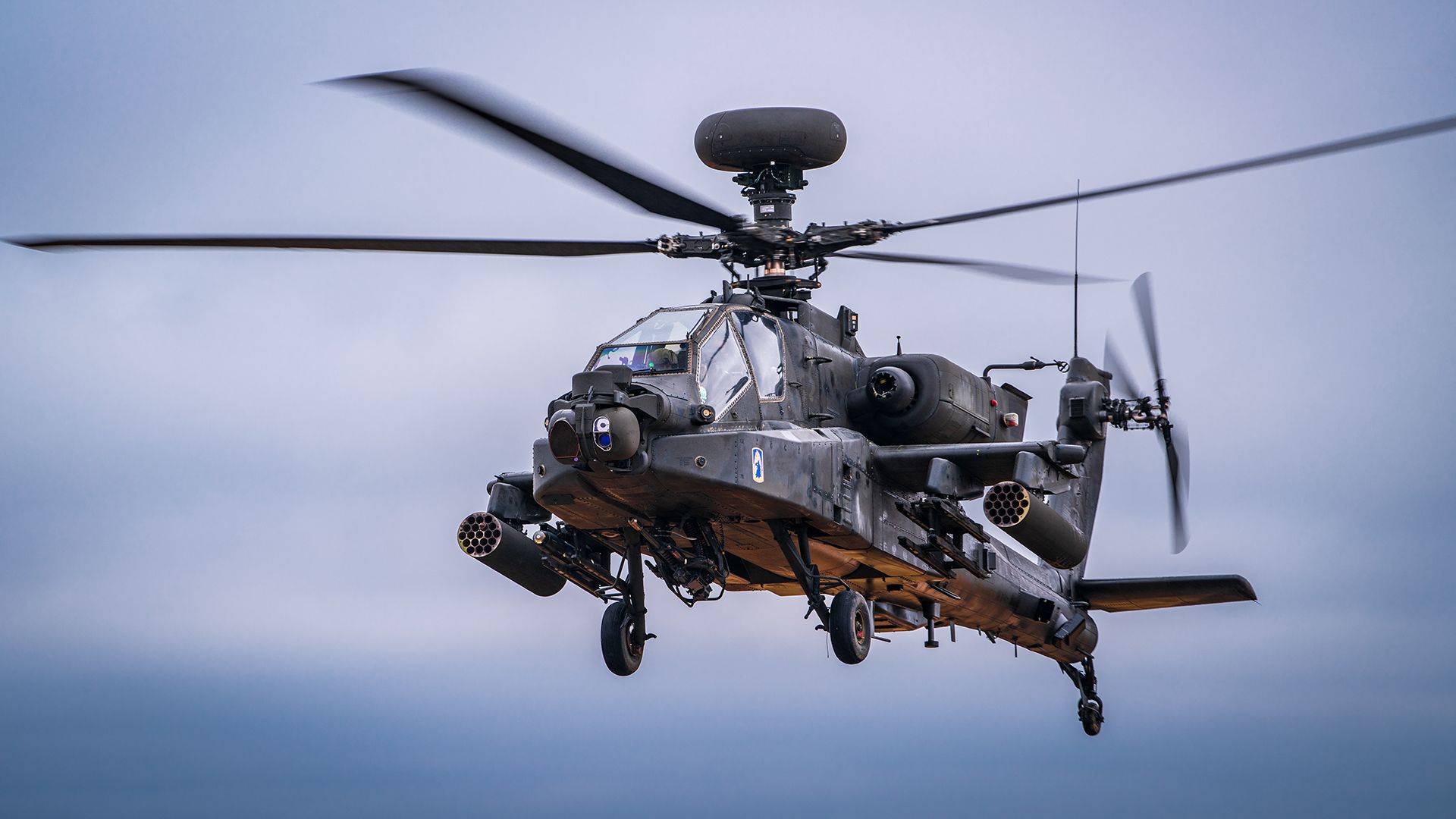 Apache Attack Helicopter AH 64D E