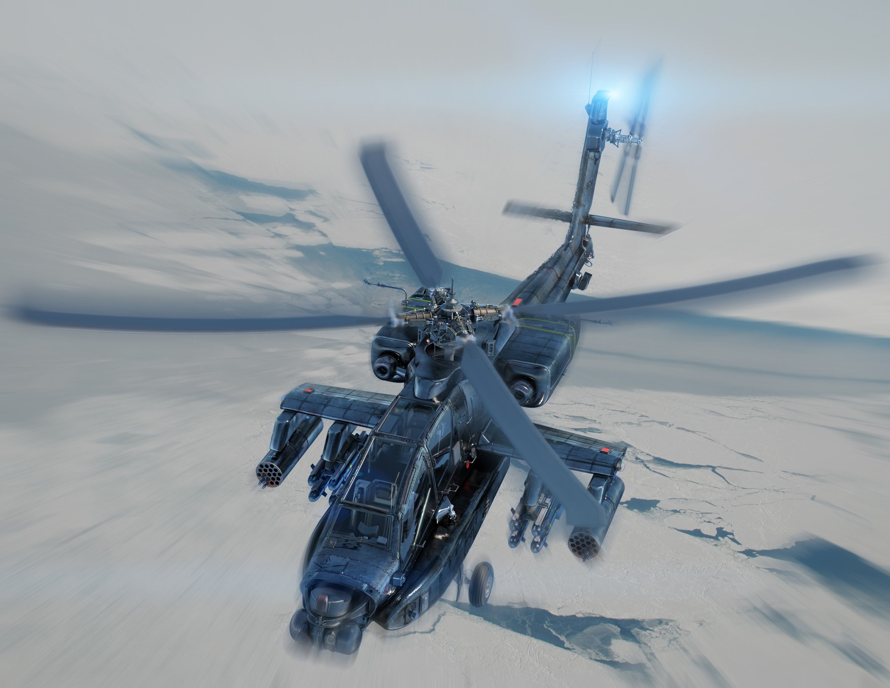 AH 64 Apache HD Wallpaper, Background