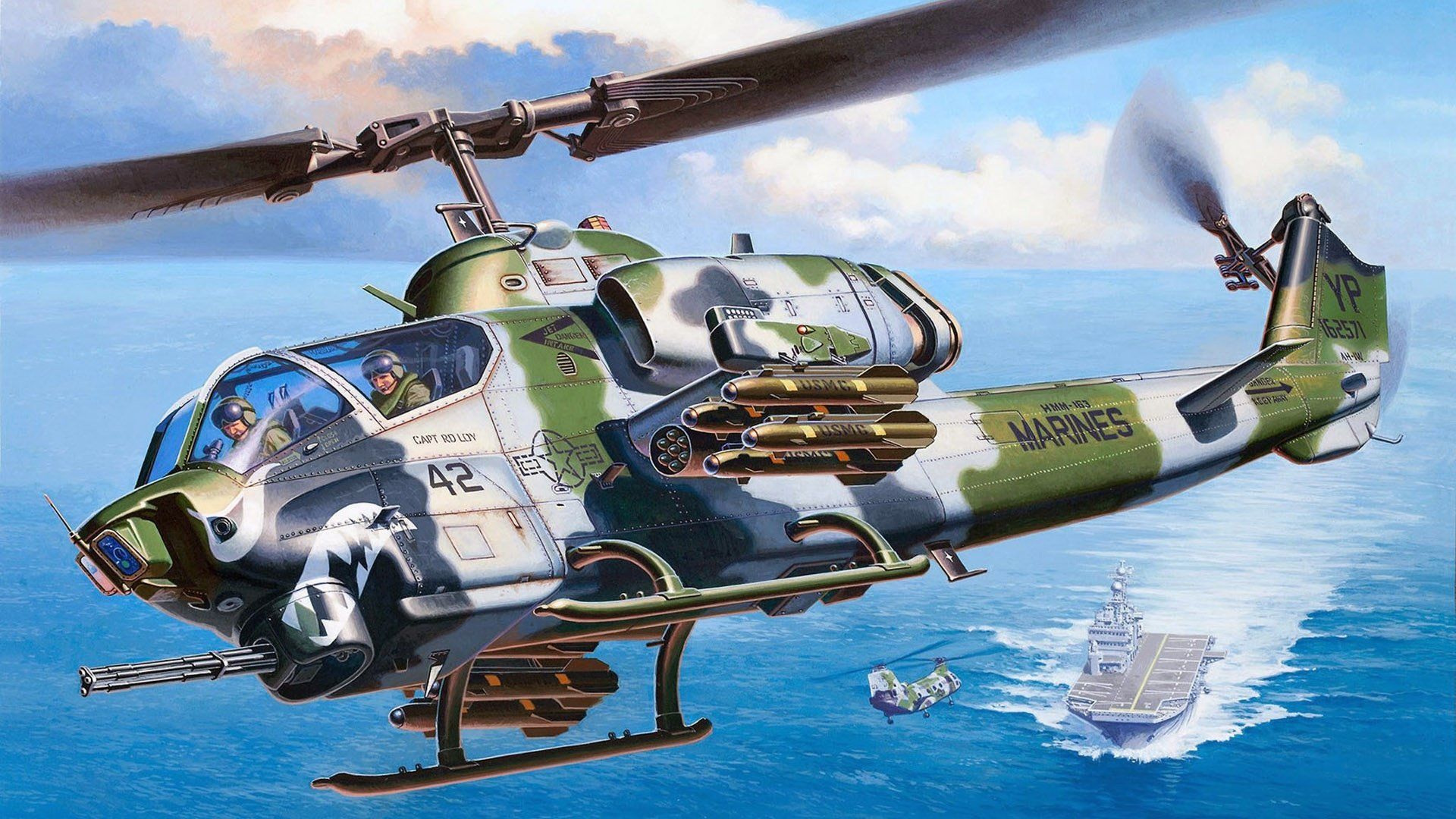 Bell AH-1 Cobra Wallpapers - Wallpaper Cave