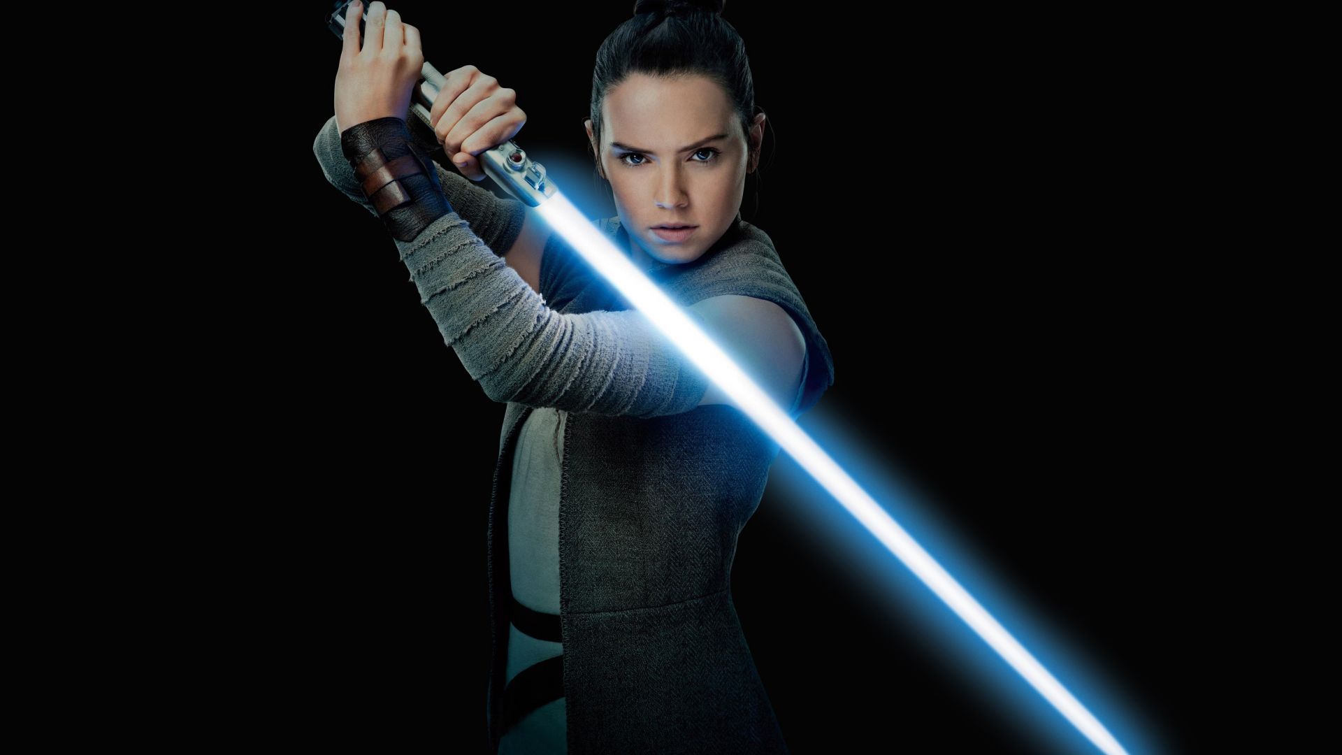 Desktop wallpaper daisy ridley, rey, star wars: the last jedi, movie, actress, HD image, picture, background, 4fc322