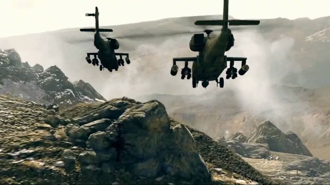 Probably The Best Mission On Helicopter In Games! Apache AH 64D Longbow. Medal Of Honor 2010 (PC)