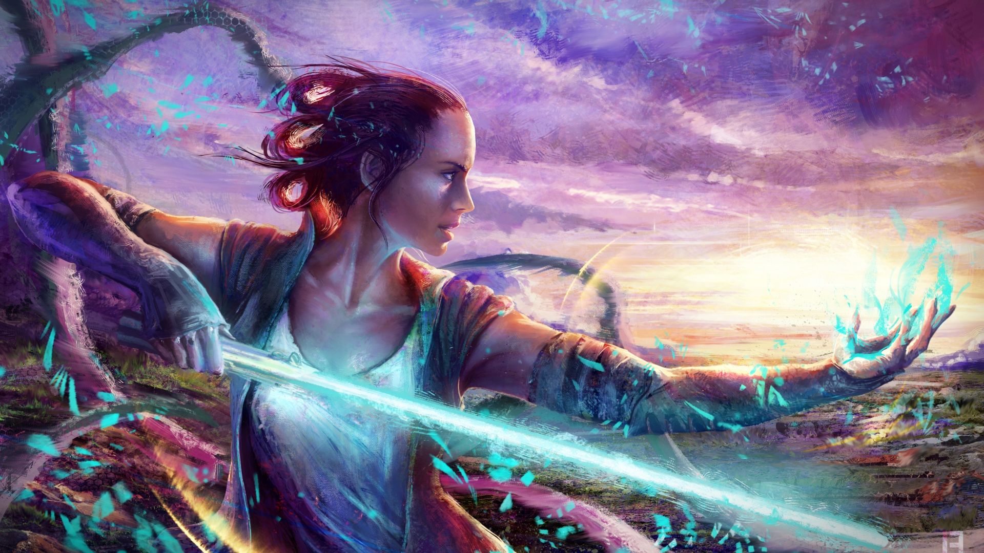 Star wars rey HD Wallpaper & Background
