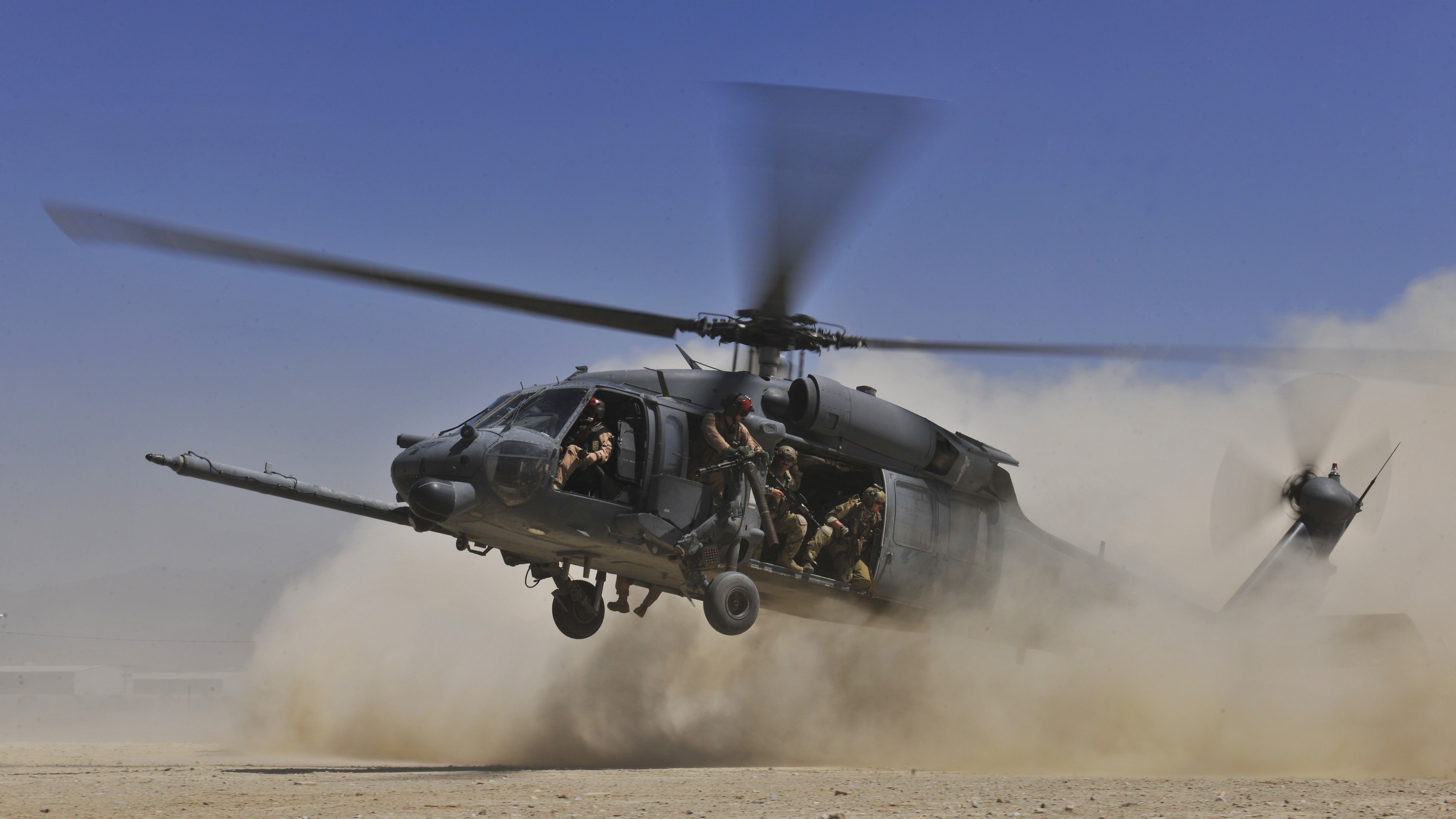 Wallpaper Sikorsky UH 60 Black Hawk, Helicopter, U.S. Air Force, , Military
