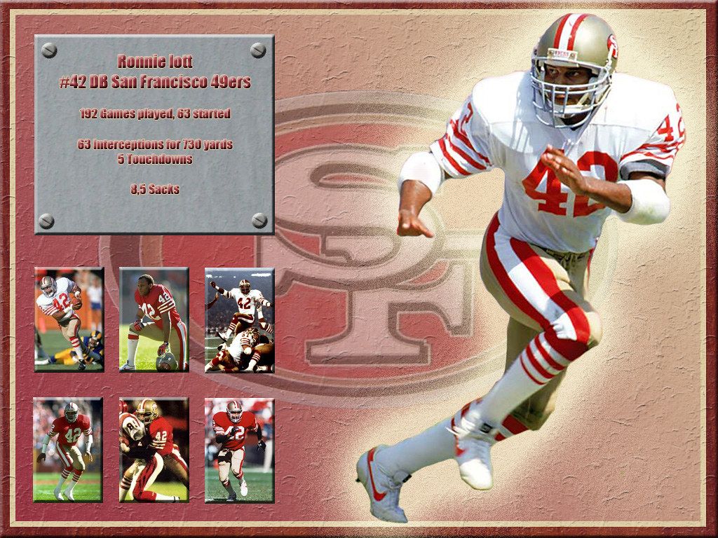 Ronnie Lott. A Wallpaper of San Francisco 49ers Defensive B