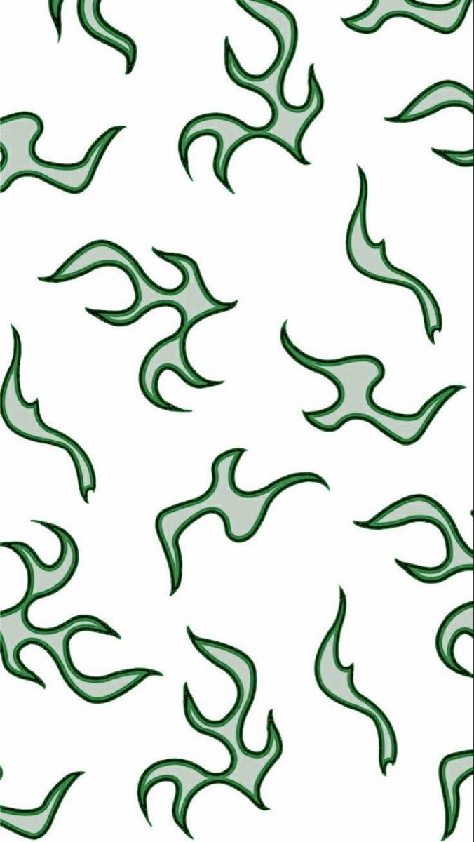 Green flame wallpaper ✨
