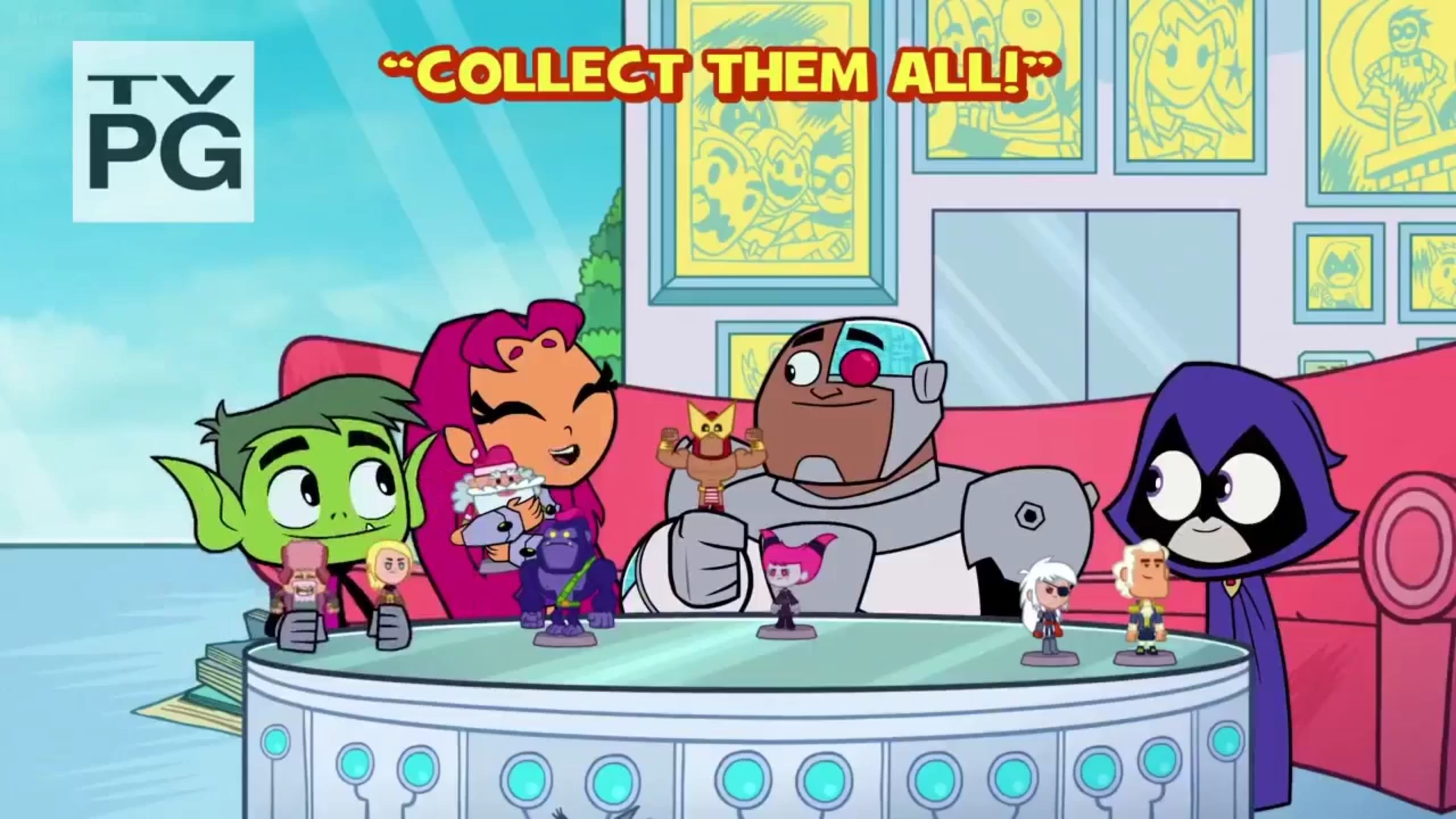 Collect Them All. Teen Titans Go!