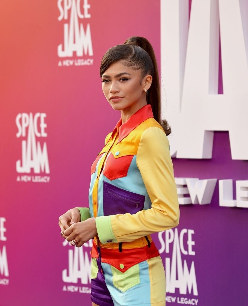 Zendaya Wears Lola Bunny Inspired Style At 'Space Jam: A New Legacy' Premiere