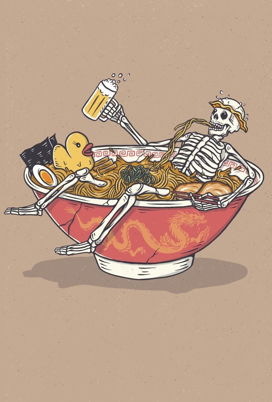 RAMEN HEAVEN. Psychedelic art, Beer art, Weird art