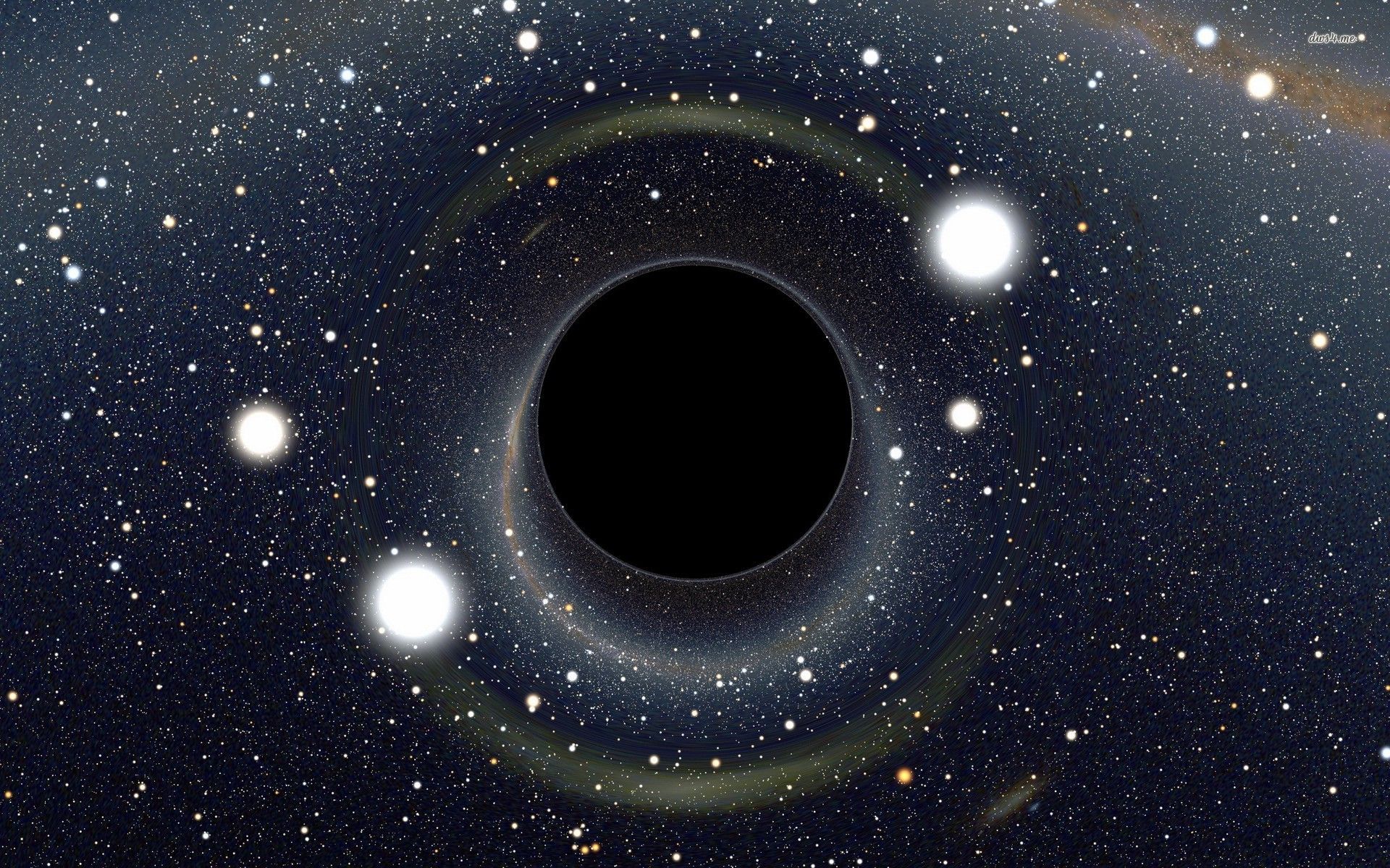 Black Holes In Space