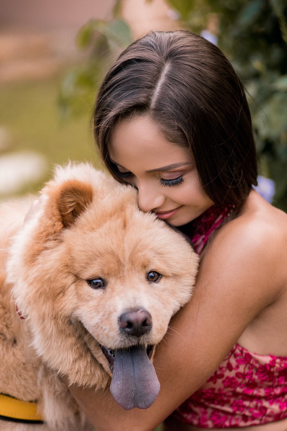 Girl With Dog Picture [HD]. Download Free Image