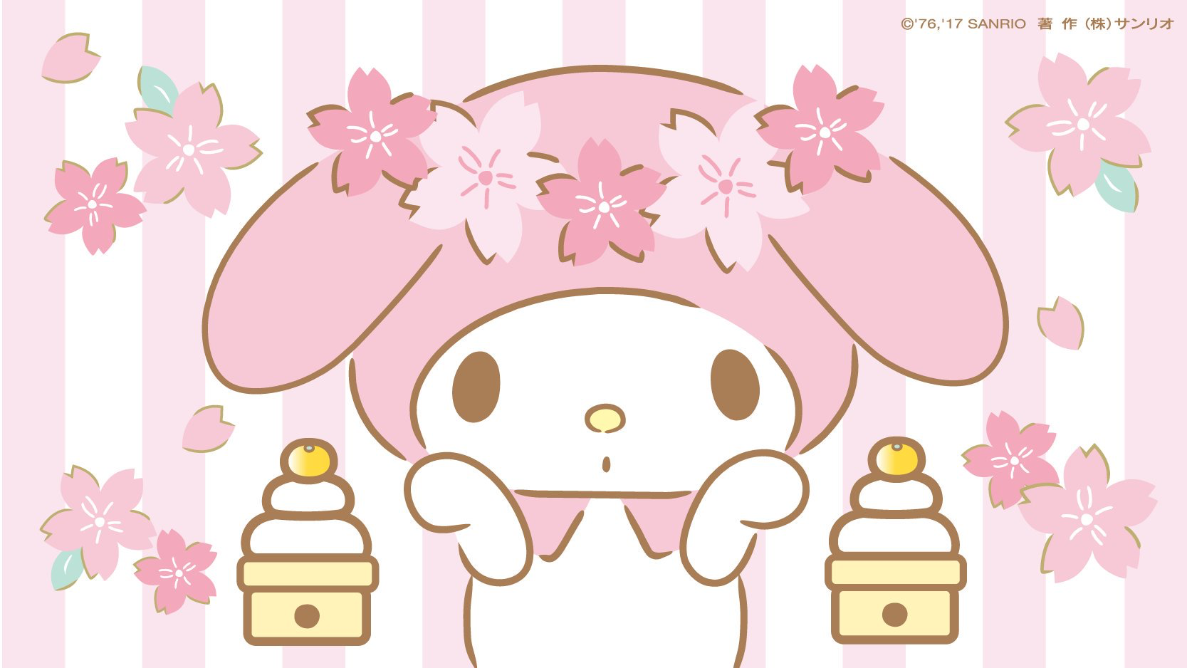 My Melody PC Aesthetic Wallpapers - Wallpaper Cave