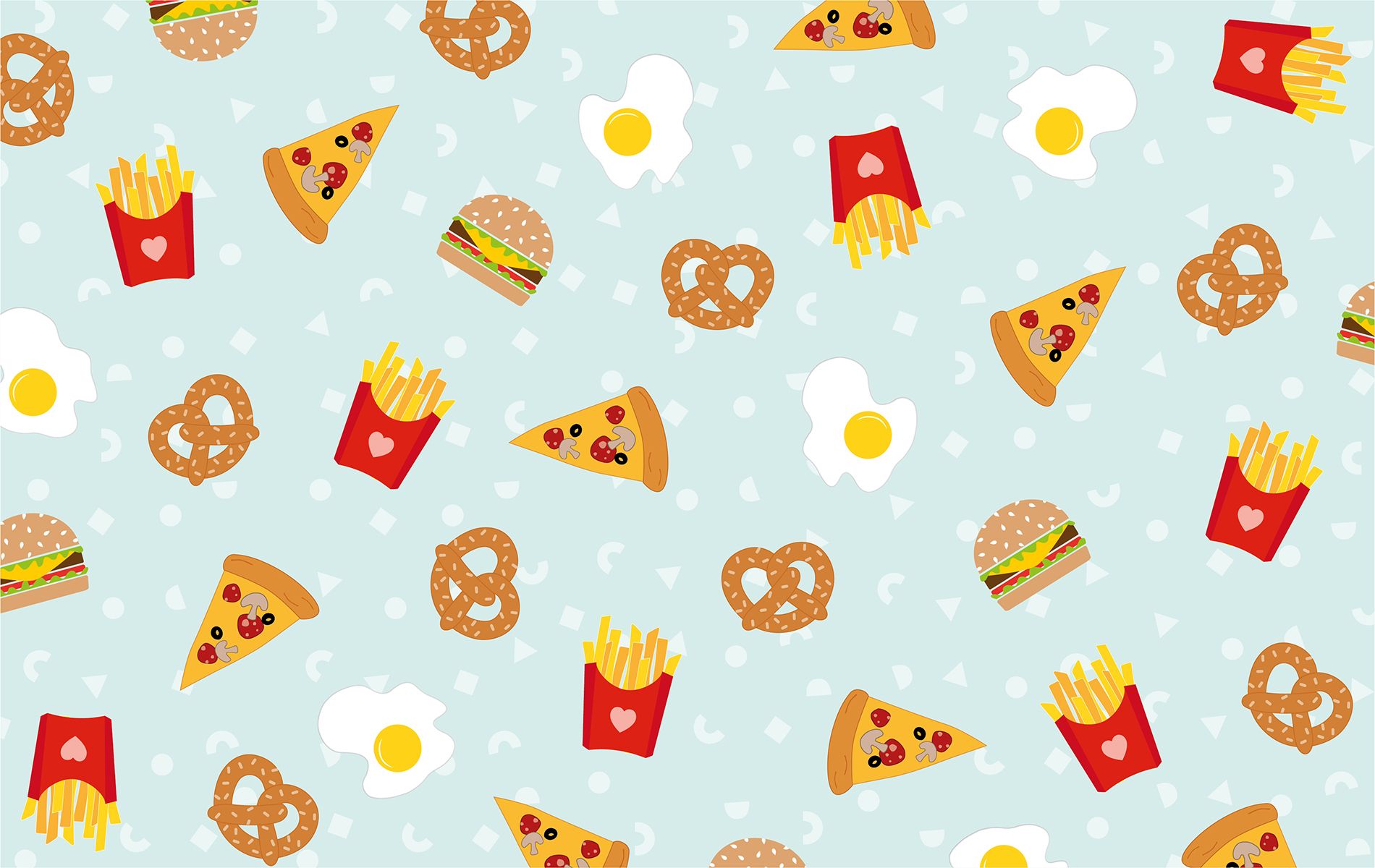 Kawaii Fast Food Wallpapers - Wallpaper Cave