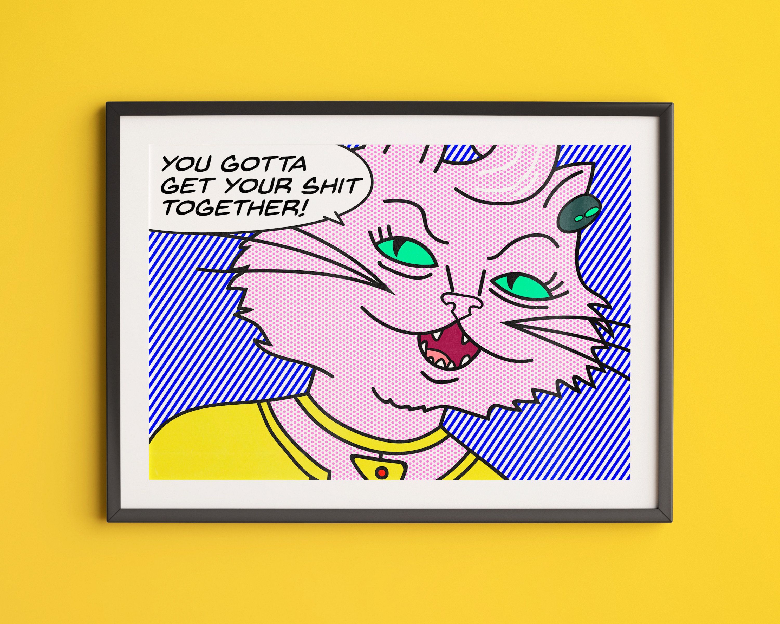 BoJack Horseman Poster Princess Carolyn Pop Art Print. Etsy. Pop art print, Bojack horseman poster, Princess carolyn