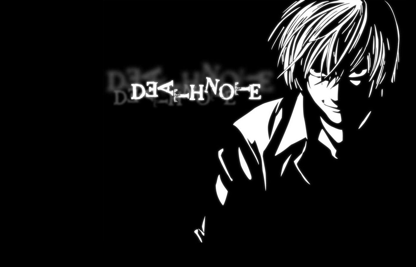 death note kira 1400x900 wallpaper