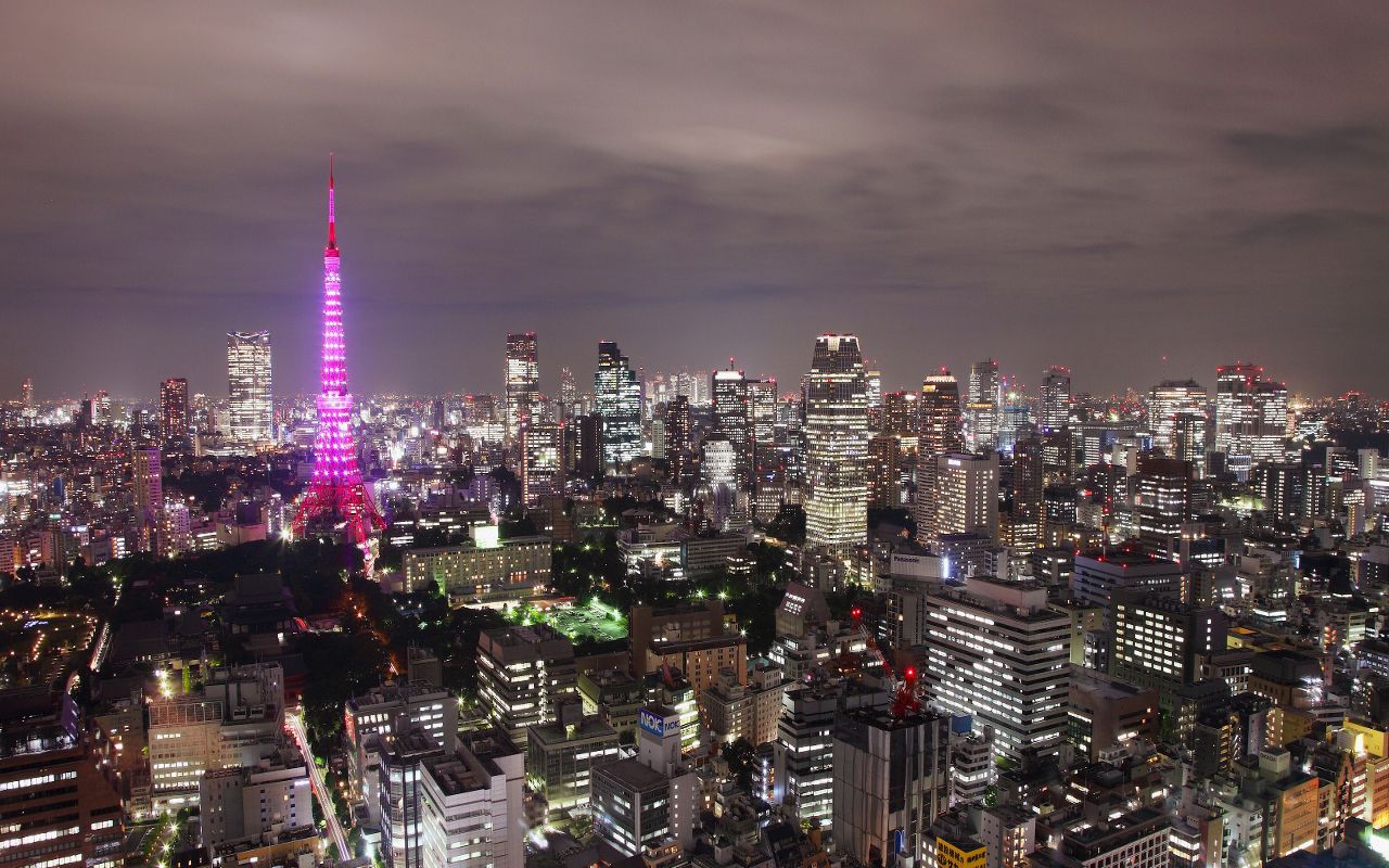 Tokyo skyline wallpaperx800