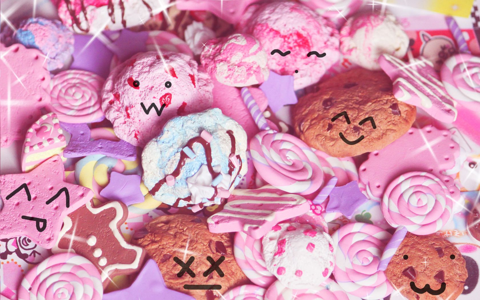 Free download Cute Candy Wallpaper Pink candy photography [1680x1050] for your Desktop, Mobile & Tablet. Explore Kawaii Candy Wallpaper. Kawaii Unicorn Wallpaper, Candy Background Wallpaper, Cute Kawaii Wallpaper