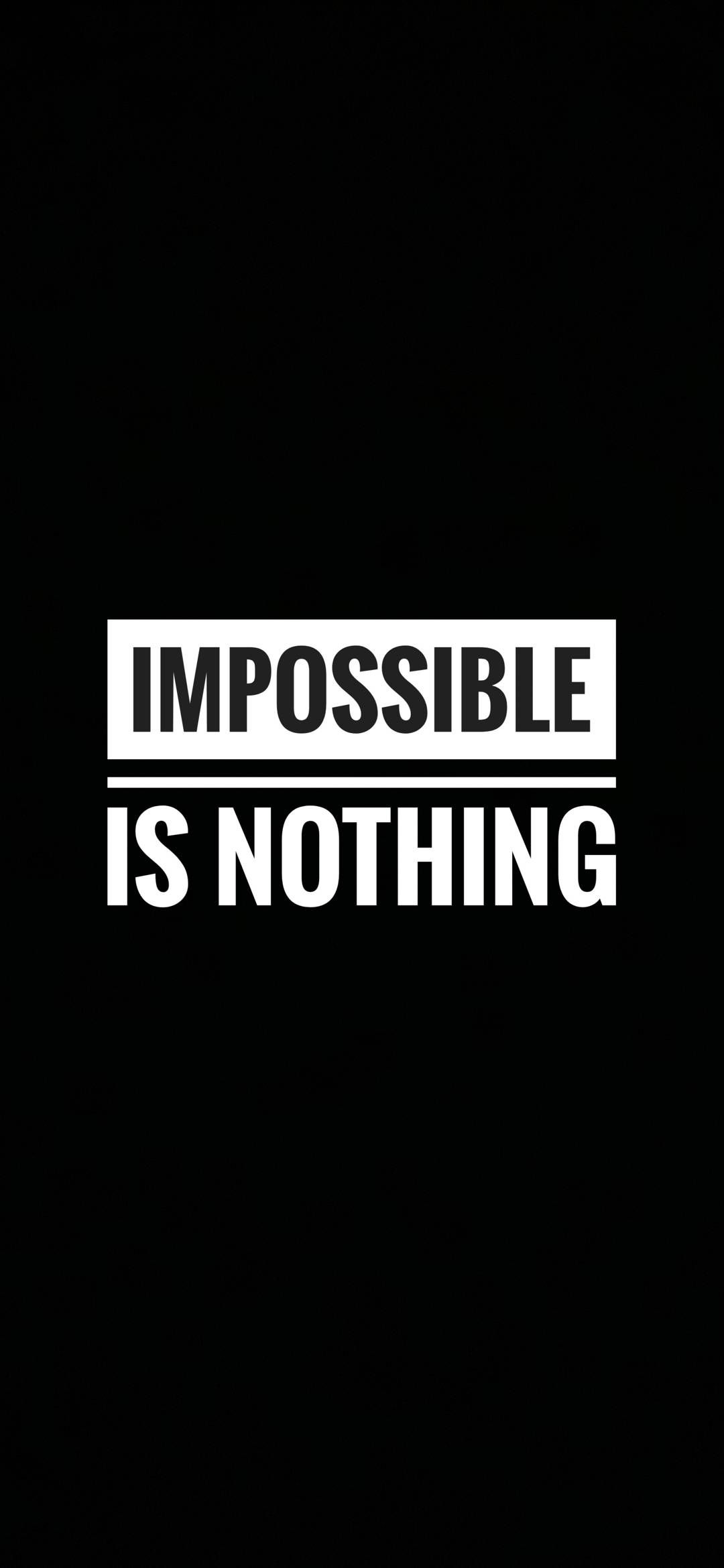 Impossible Is Nothing Wallpapers - Wallpaper Cave