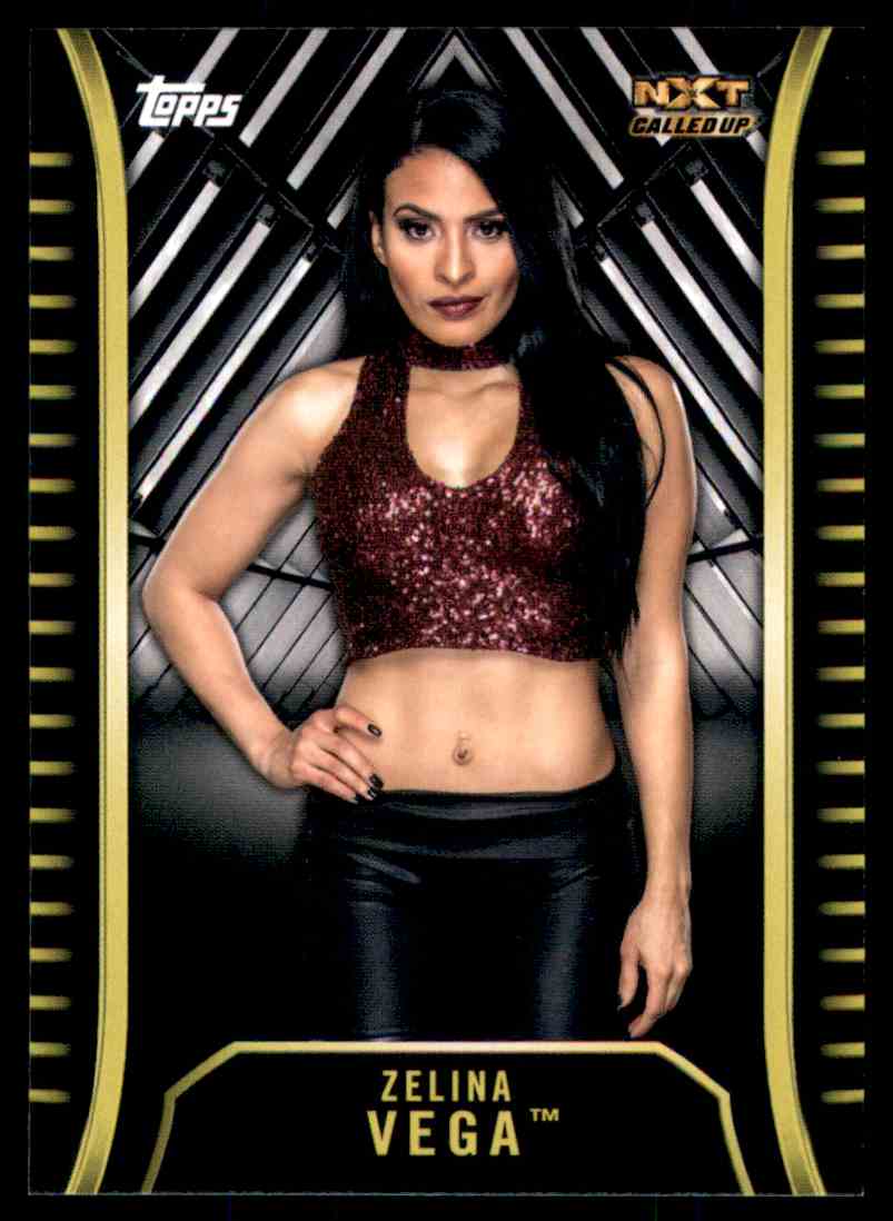 Topps Wwe Nxt Base Roster Zelina Vega #R 48 On Kronozio