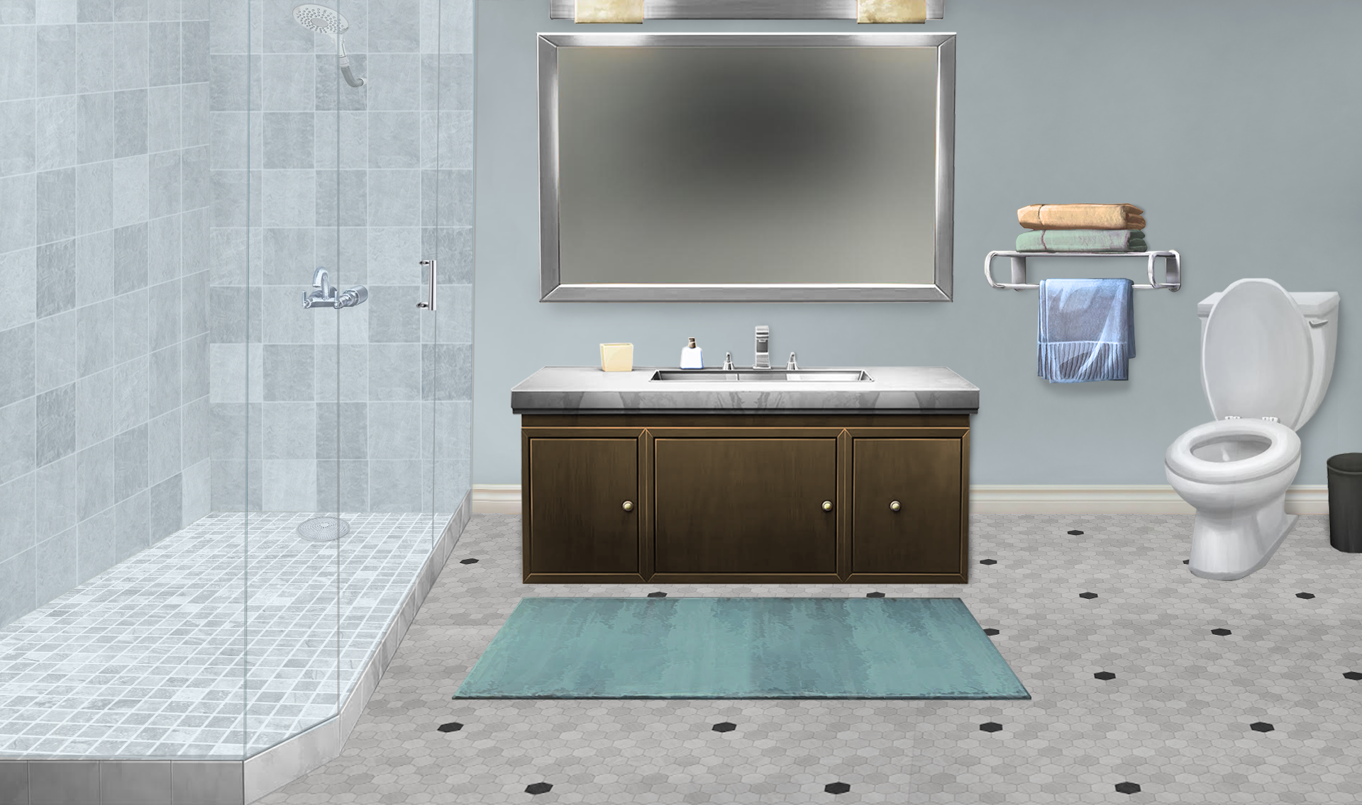 Background Bathrooms ideas. episode interactive background, episode background, anime background