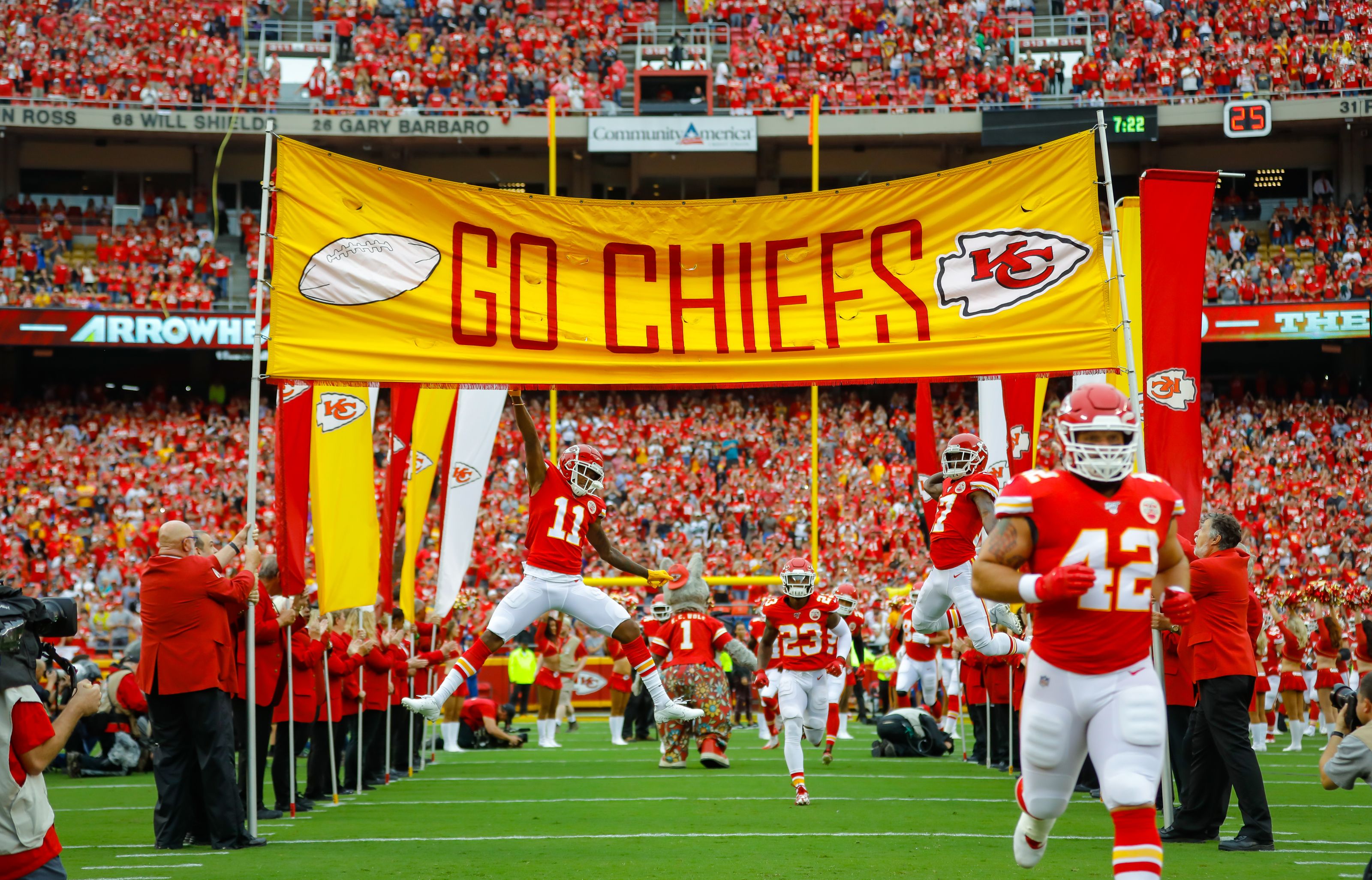 What will the Kansas City Chiefs banner night look like?