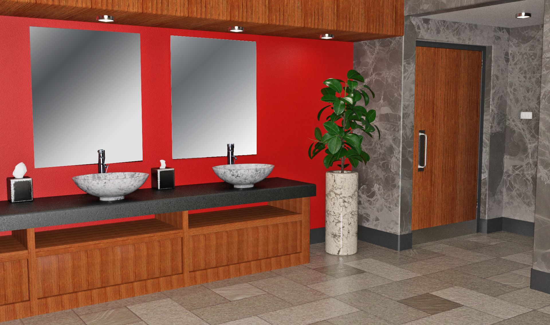 INT. RED PUBLIC BATHROOM 1. Episode interactive background, Public bathrooms, Episode background bathroom