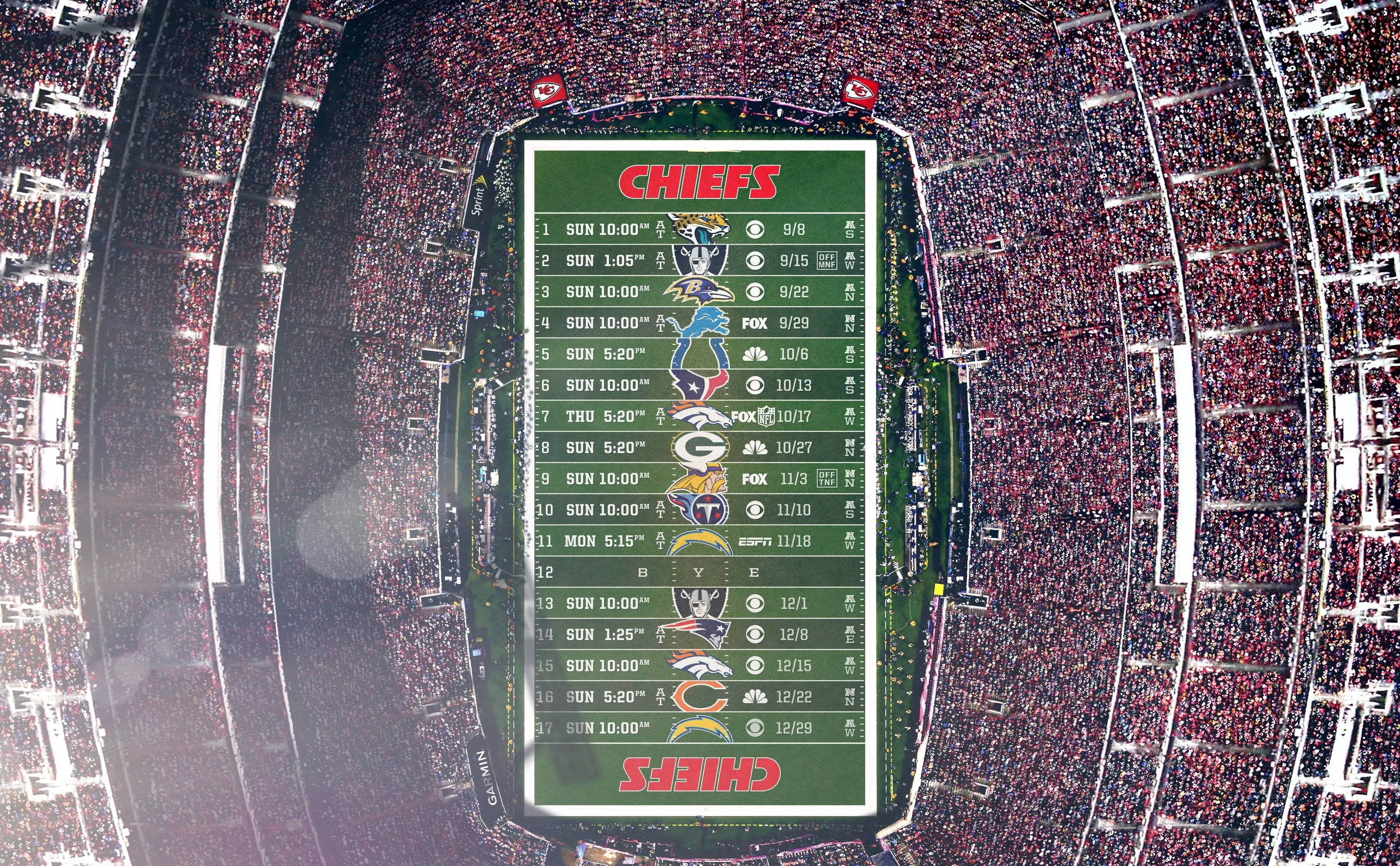 Stadium Schedule Wallpaper City Chiefs: KansasCityChiefs
