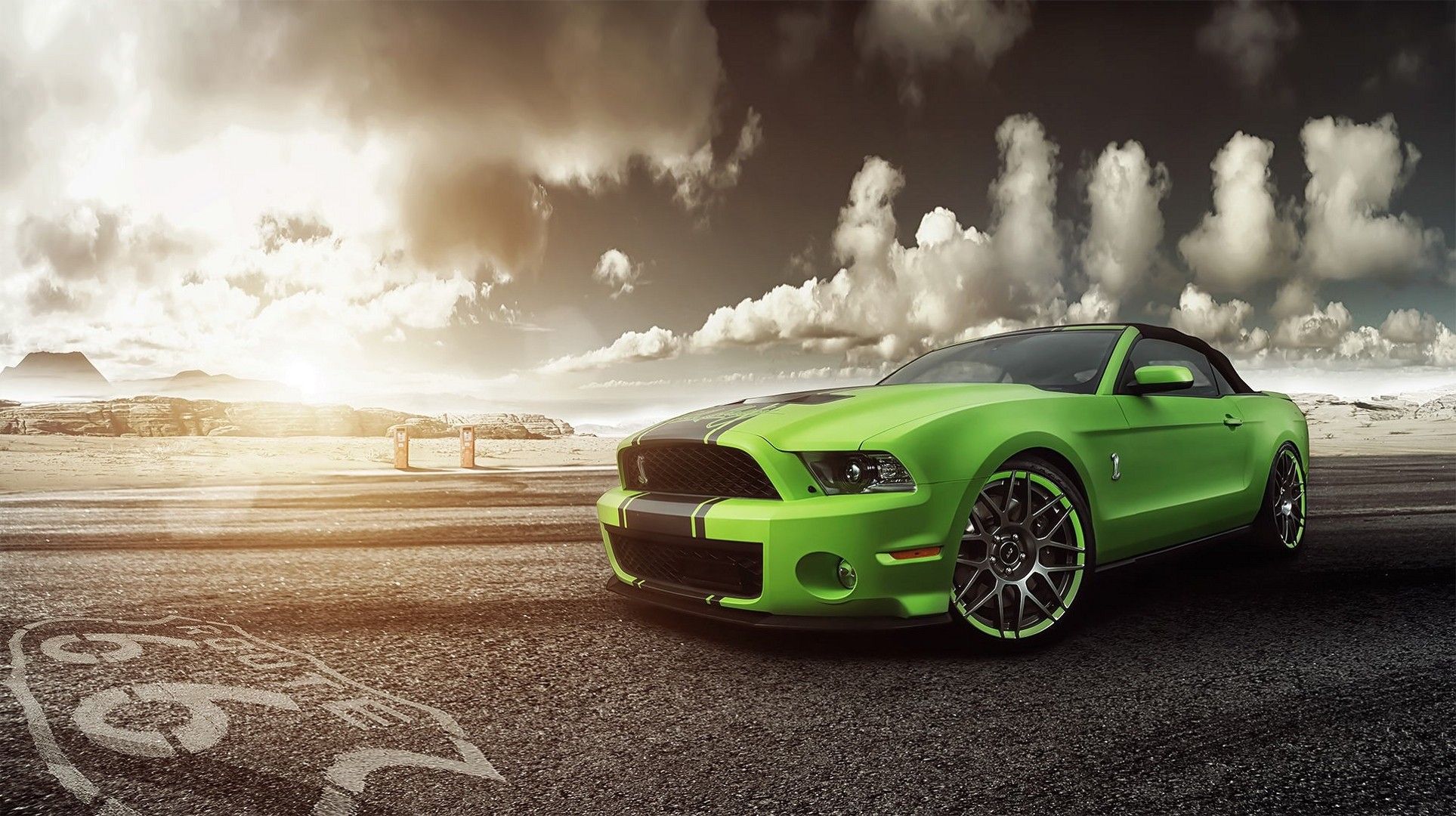 Ford Mustang Green HD HD Wallpaper