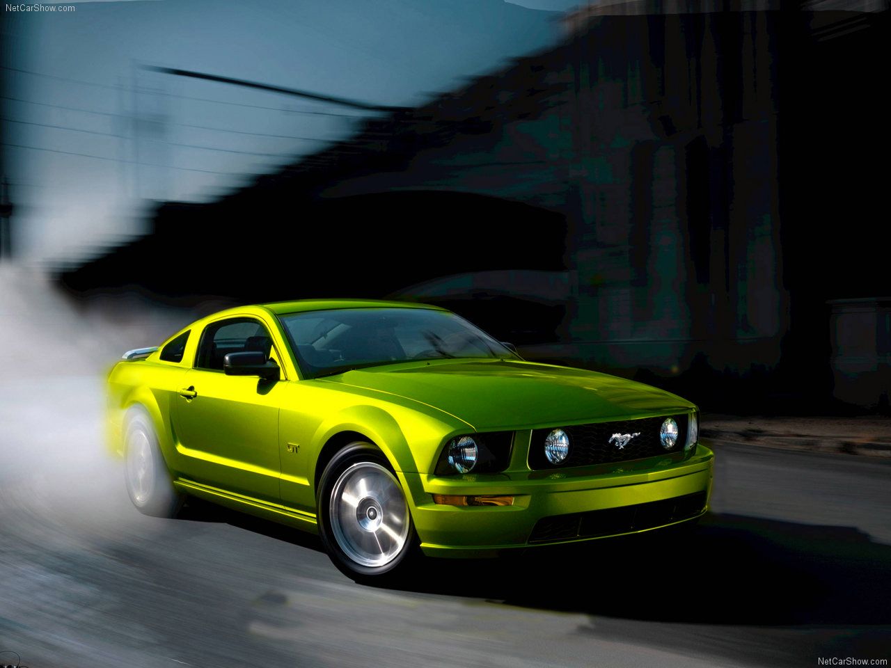 Green Ford Mustang Wallpaperx960