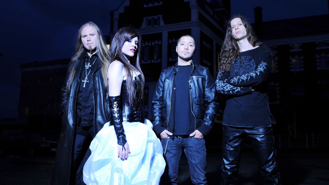 SIRENIA gothic metal heavy wallpaperx1080