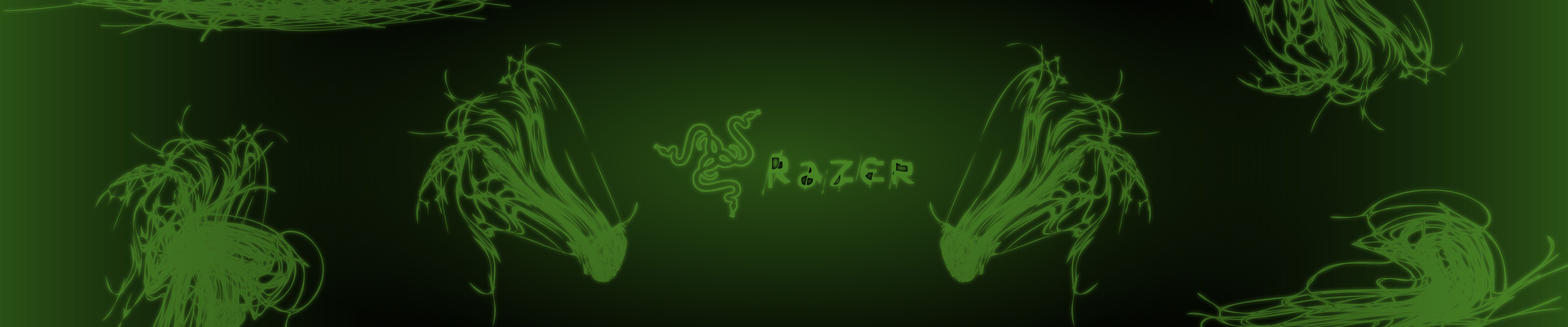 Razer Wallpaper Monitor Hintergrund Razer HD Wallpaper