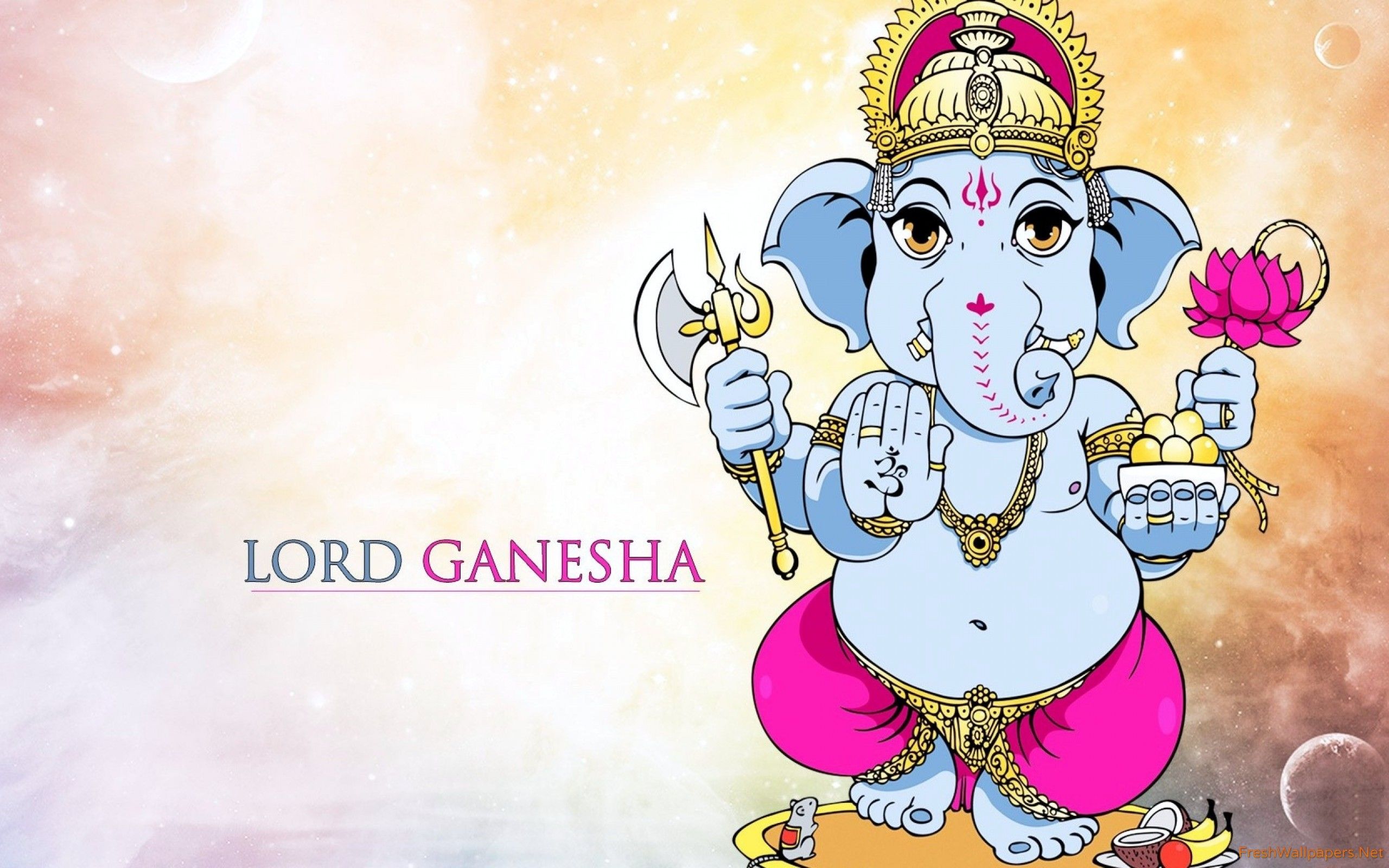 Cute Lord Ganesha wallpaper
