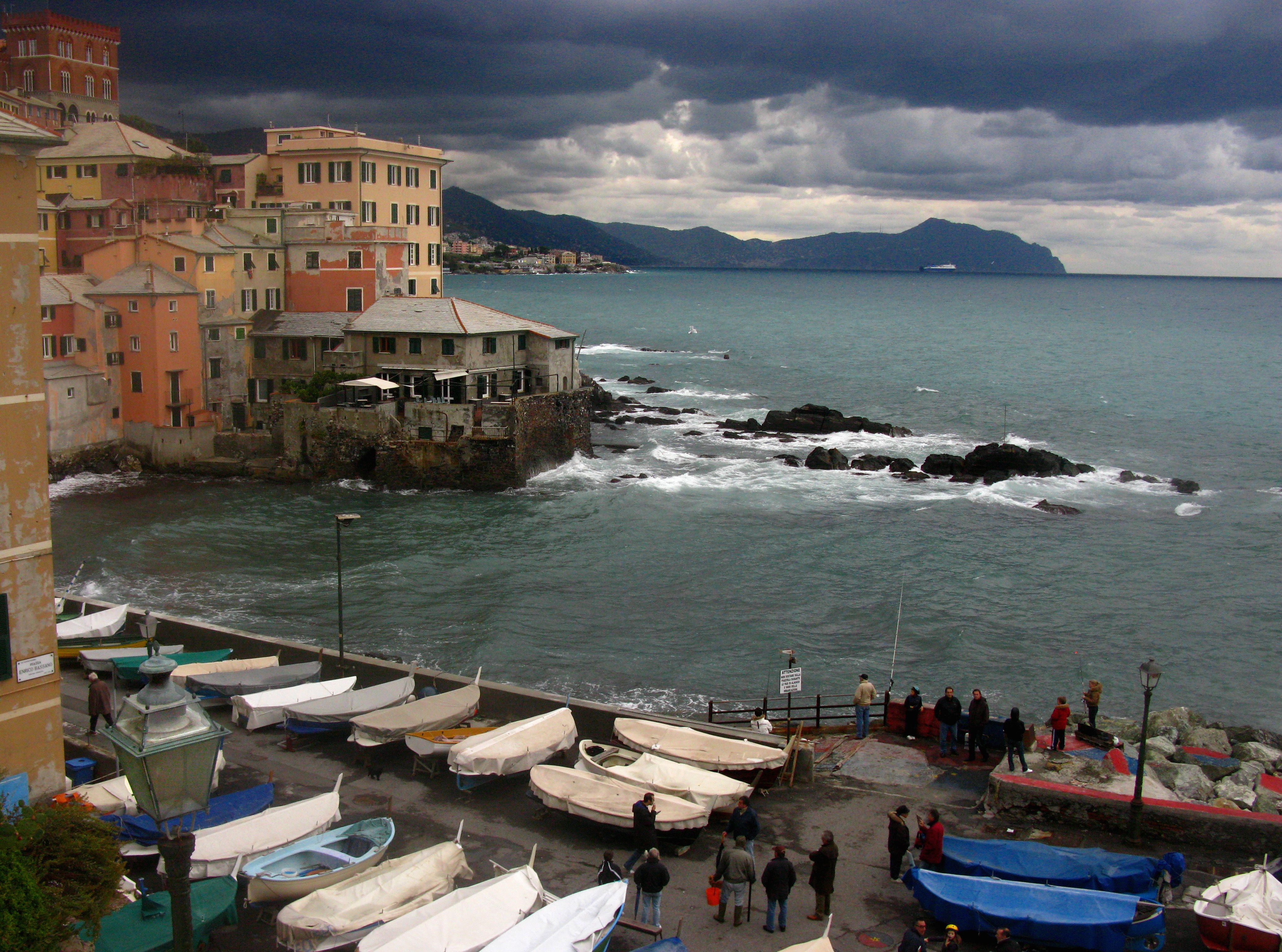 Wallpaper, Friends, sea, boats, flickr, mare, Liguria, barche, Genova, amici, boccadasse 4134x3070