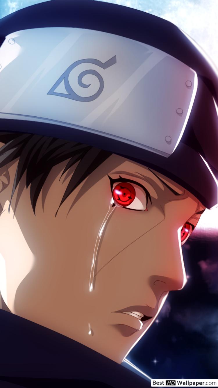 Naruto Shippuden Uchiha, Leaf Shinobi, Sharingan, Crying HD wallpaper download