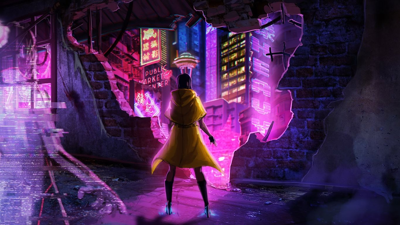 Cyberpunk Secret Agent 4k 1366x768 Resolution HD 4k Wallpaper, Image, Background, Photo and Picture