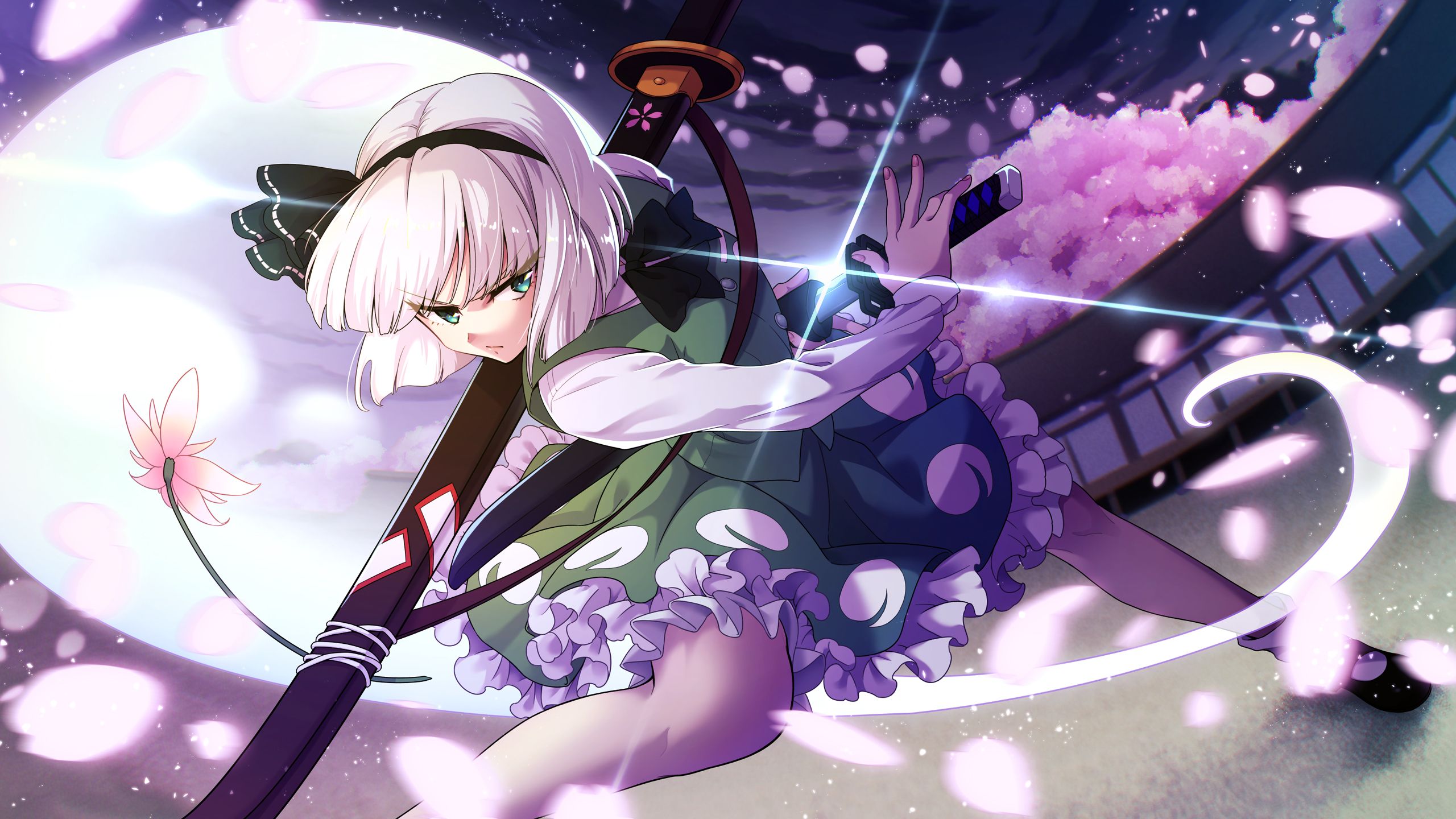 Myon Youmu Konpaku Touhou HD Anime Wallpaper