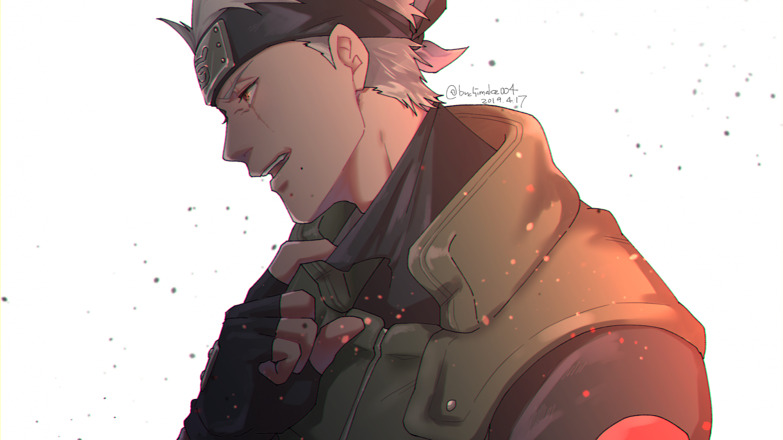 naruto shippuden kakashi hatake face