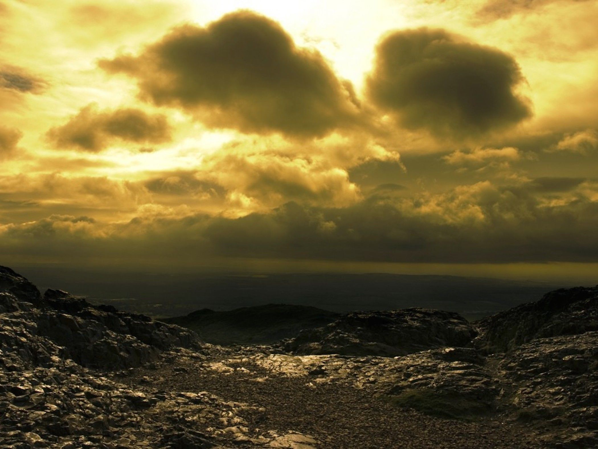 Post Nuclear War Landscape Wallpaper HD Download