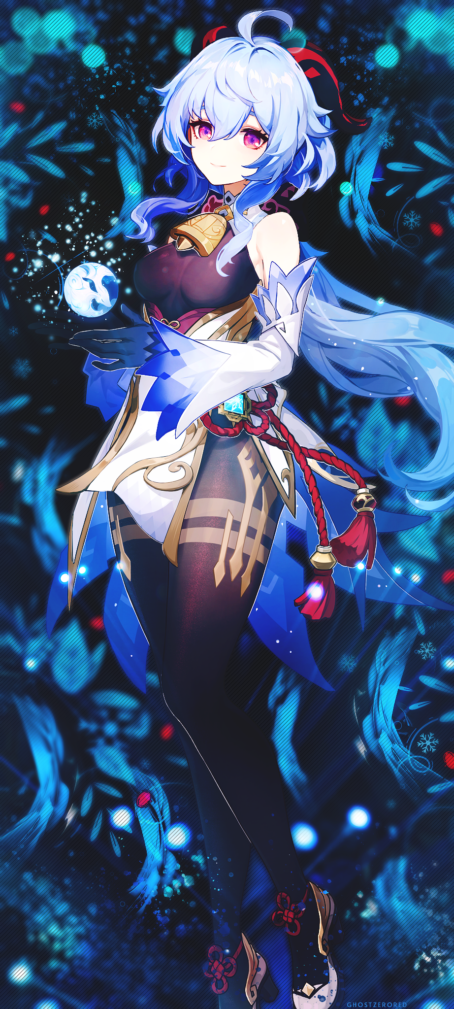 Made Ganyu Mobile Background (HD link in comments): Genshin_Impact