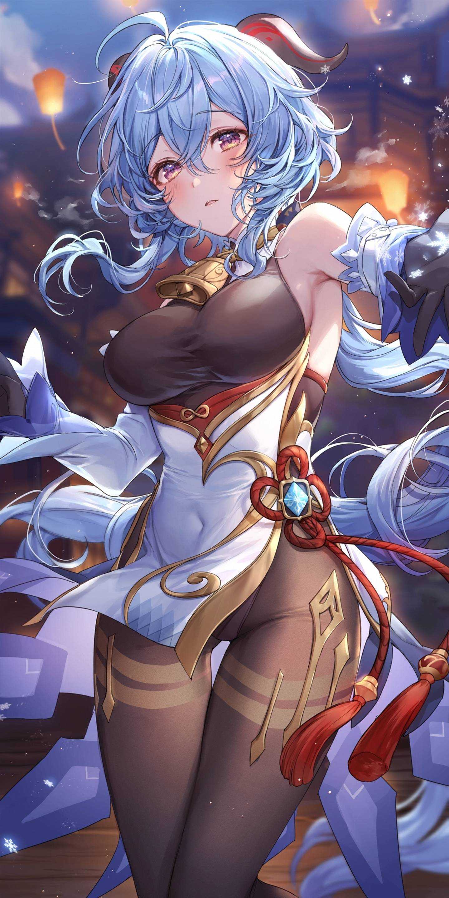 Ganyu Wallpaper Free HD Wallpaper