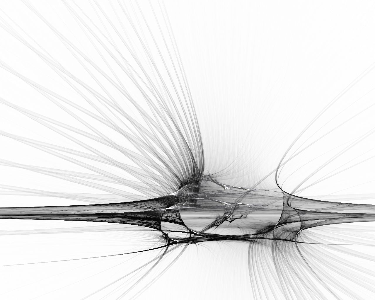 White Abstract Wallpaper