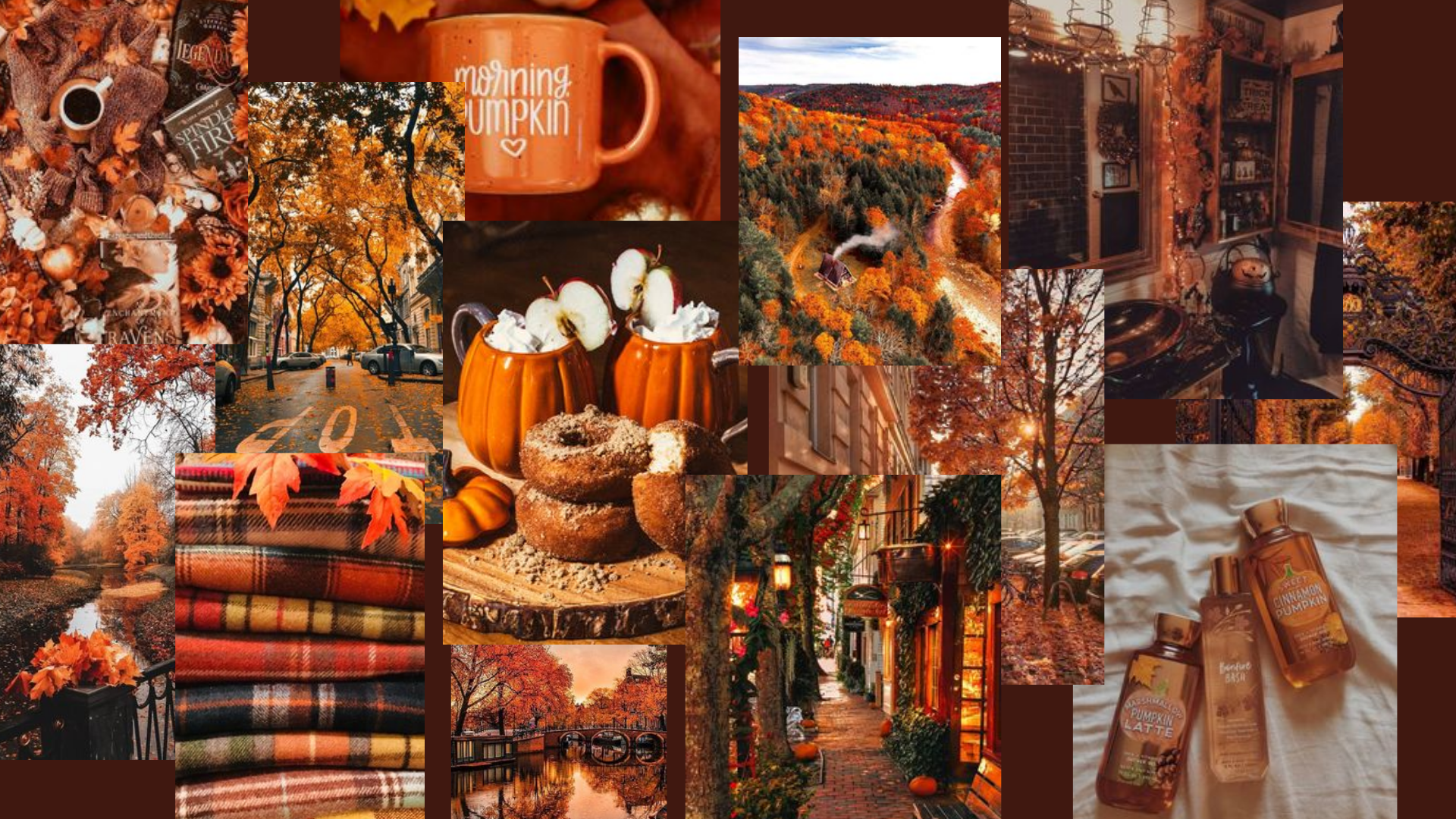 Fall aesthetic mac wallpaper. Desktop wallpaper fall, Halloween desktop wallpaper, Fall wallpaper