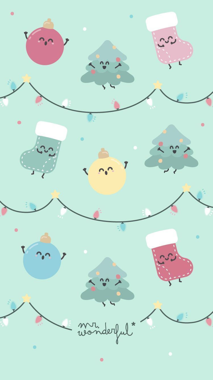 Kawaii Christmas Wallpapers - Wallpaper Cave