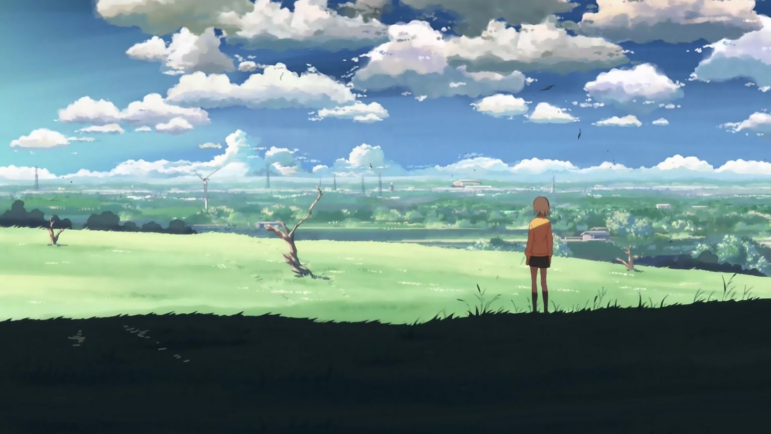 Anime Grassland Wallpapers - Wallpaper Cave