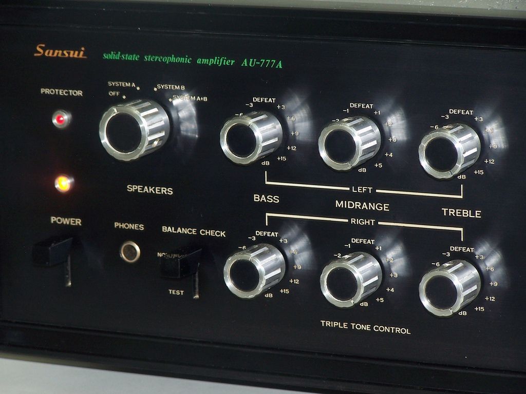 Sansui AU 777 A amplifier. Vintage electronics, Amplifier, Hifi