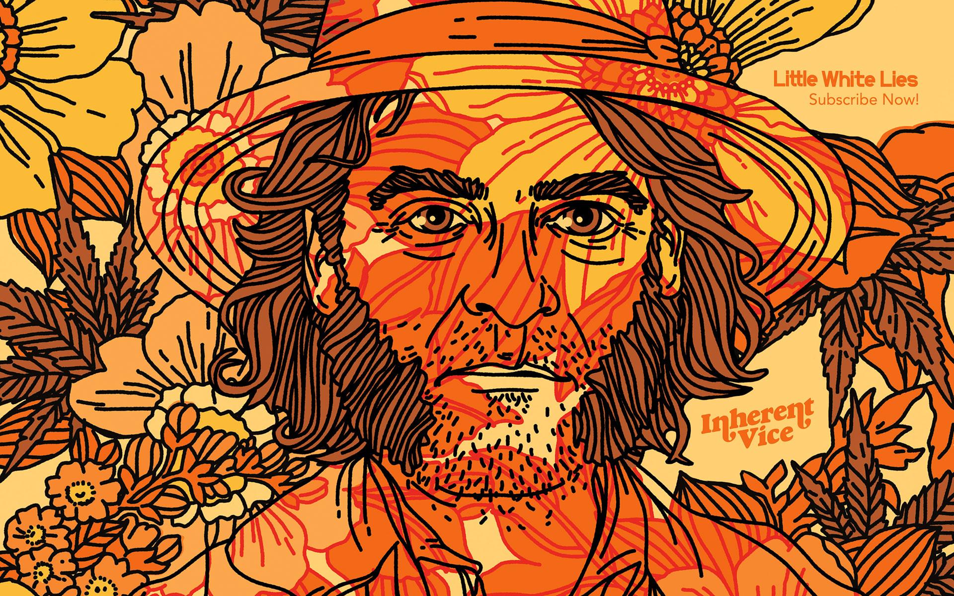 WeTransfer new issue is all about the film Inherent Vice, by director Paul Thomas Anderson