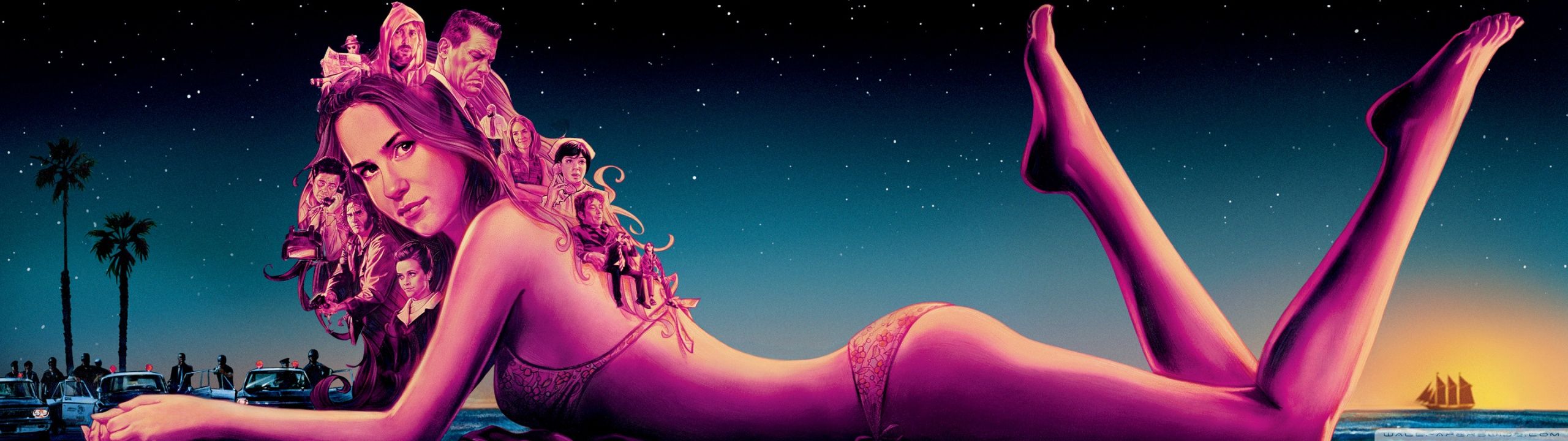 Inherent Vice Movie Ultra HD Desktop Background Wallpaper for 4K UHD TV, Multi Display, Dual Monitor, Tablet