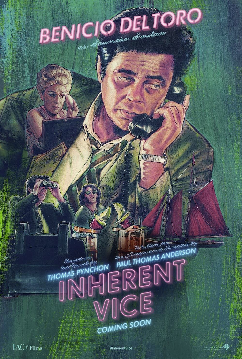 Inherent Vice (2015) Posters (6 of 13)